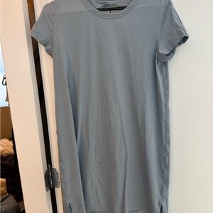 Lululemon Athletica Blue T-Shirt Dress